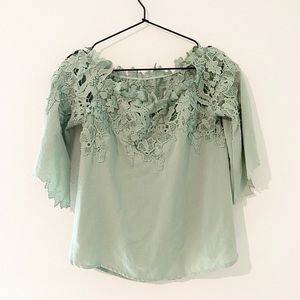 UMGEE off shoulder top size small